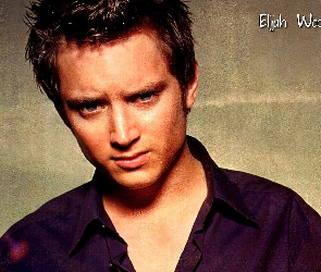 niebieskie oczy, jasne włosy, Elijah Wood