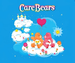 Troskliwe Misie, misie, chmurki, Care Bears