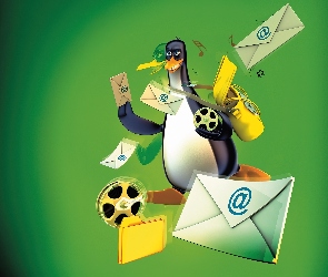 Koperty, Torba, Linux, Pingwin
