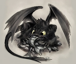 Ryba, Nocna Furia, Jak wytresować smoka, How to Train Your Dragon