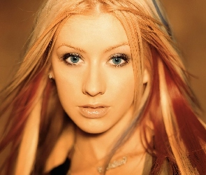 buźka, Christina Aguilera