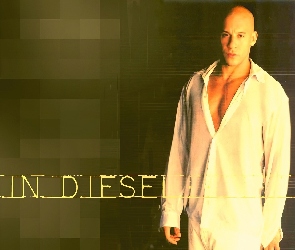 biała koszula, Vin Diesel