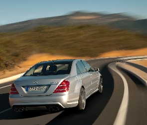 Zakręty, W221, Mercedes, AMG