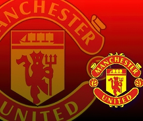 Logo, Manchester United, Czerwone