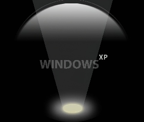 Windows XP, żarówka, światło, microsoft