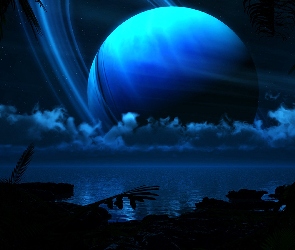 Kosmos, Saturn, Morze