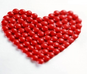 Serce, Walentynki, Czerwone
