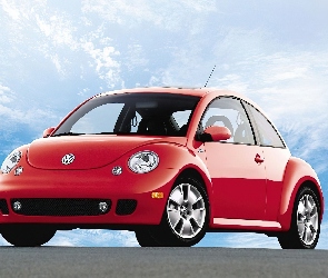 Czerwony, Volkswagen New Beetle