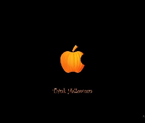 Apple, Halloween, Think