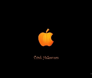 Apple, Halloween, Think