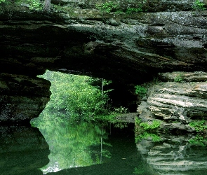Rzeka, Skały