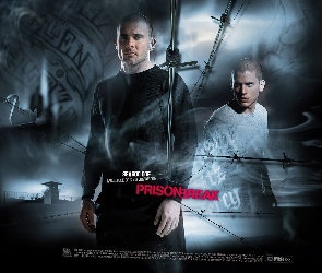 drut, kolczasty, Dominic Purcell, Skazany na śmierć, Wentworth Miller, Prison Break