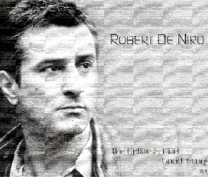 Robert De Niro, ciemne oczy