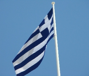 Flaga, Grecja