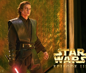 Star Wars, Hayden Christensen, napis, strój