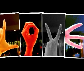 Ręce, Love, Palce