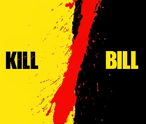 żółty, czarny, Kill Bill