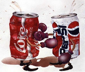 Coca-Cola, Walka, Pepsi