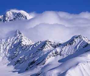 Zima, Alaska, Góry