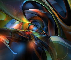 3D, Tekstura, Kolorowa, Abstrakcja