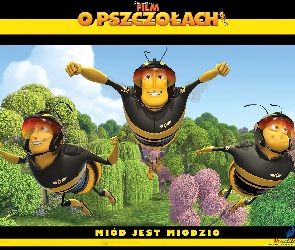 Bee Movie, Miodzio, Jest, Miód, Film o pszczołach