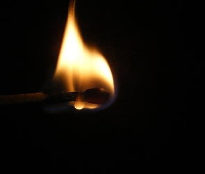Zapałka, Płomień