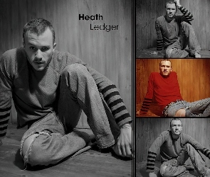 czerwona bluzka, Heath Ledger