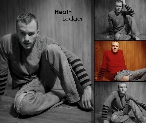 czerwona bluzka, Heath Ledger