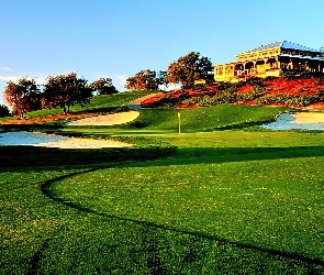 Sportowe Golf, pole golfowe