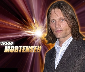 długie włosy, Viggo Mortensen