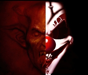 Halloween, straszny klaun