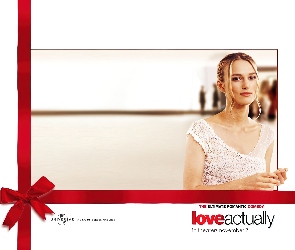 sukienka, biała, Love Actually, Keira Knightley