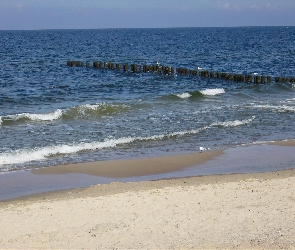 Morze, Plaża, Kołobrzeg
