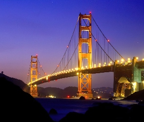 Golden Gate Bridge, Most, Stany Zjednoczone, San Francisco