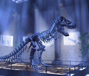 Wystawa, Dinozaura, Szkielet
