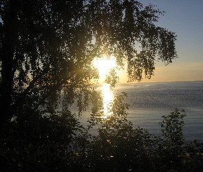 Wschód, Gdynia, Morze, Słońca