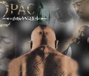 2 Pac, Tatuaż, Kark