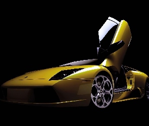 Lamborghini Murcielago, Drzwi, Unoszone