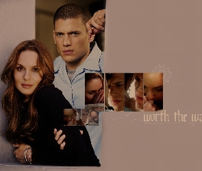 Prison Break, napis, Wentworth Miller, Sarah Wayne Callies, Skazany na śmierć