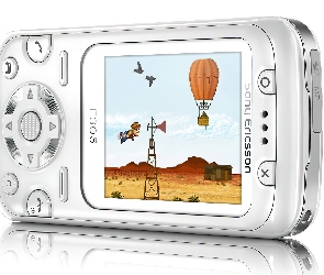 Sony Ericsson F305, Ekran