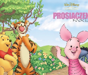 Kłapouchy, Puchatek, Piglets Big Movie, Prosiaczek i przyjaciele, Prosiaczek, Tygrysek