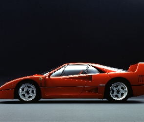 Strona, Ferrari F 40, Lewa