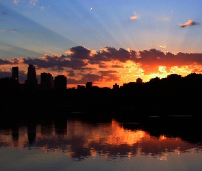 Zachód Słońca, Minneapolis