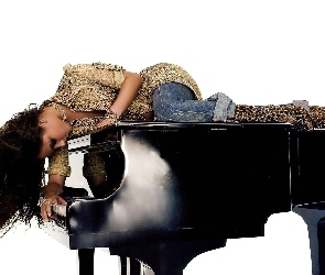 Alicia Keys, Fortepian