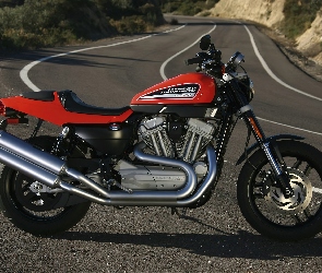 Czerwony, Lagi, Harley Davidson XR1200, Bak