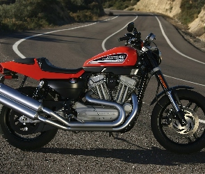 Lagi, Harley Davidson XR1200, Czerwony, Bak
