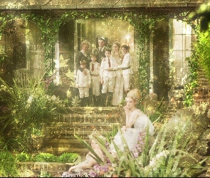 Finding Neverland, postacie, ogród, schody