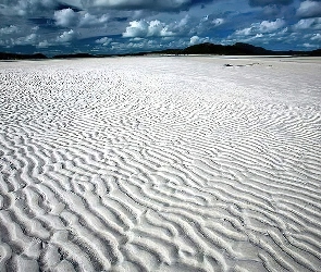 Plaża, Chmury