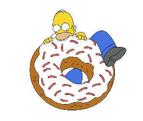 Homer, Simpsonowie, Pączek, The Simpsons
