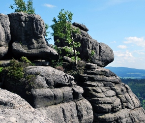 Góry Stołowe, Skały, Szczeliniec Wielki